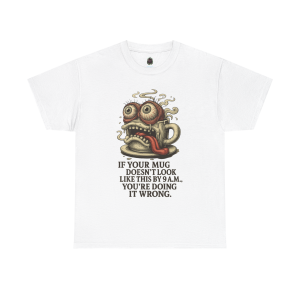 Mug Meltdown – 9AM Coffee Crisis Tee
